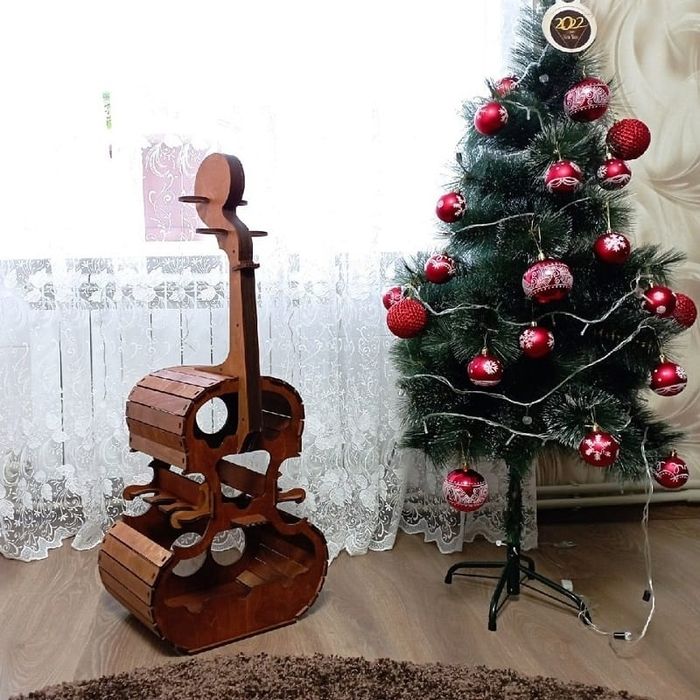 Suport pentru sticle și pahare