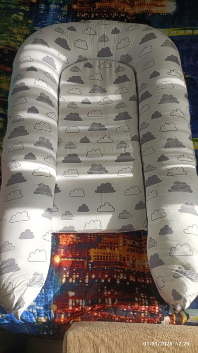 Гнездо за бебе от мемори пяна 45х70 х10