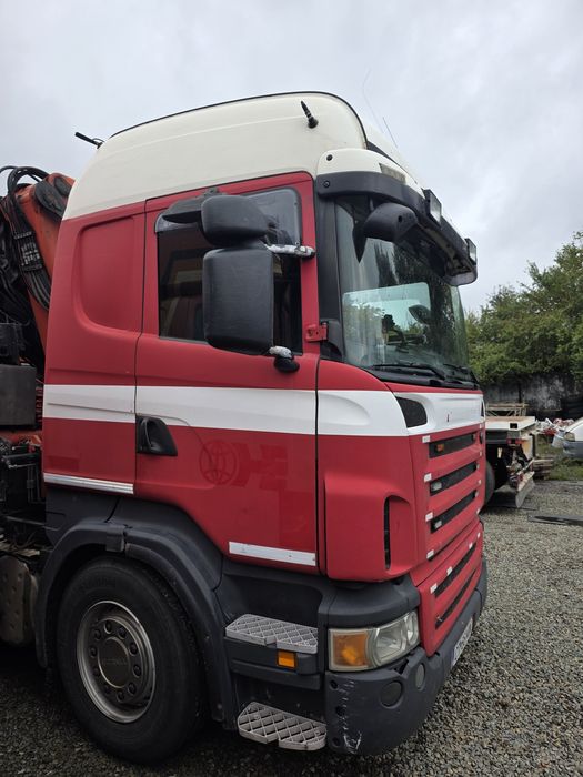 Scania R420 6X2 cu Palfinger PK 42502 D