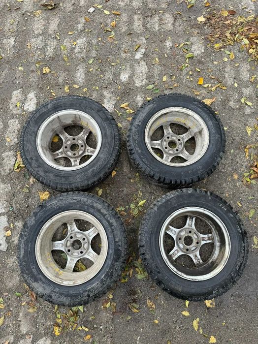 Диски R13 (4*98) с шинами 175/70 R13 Cordiant