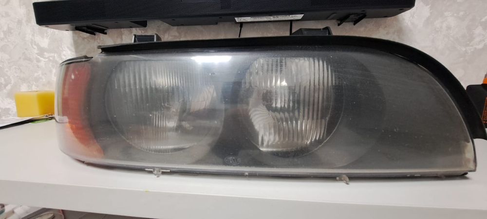 Фары BMW Е-39. В бронепленке