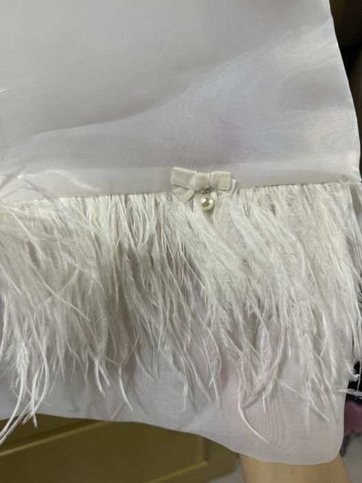 Нарядная кофточка из шифона . Италия .на втором фото с рукавом такая .