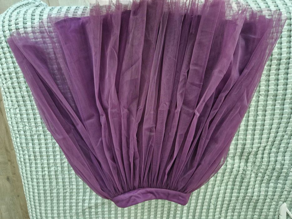 Fusta tulle mov, marca Ines Atelier, 36