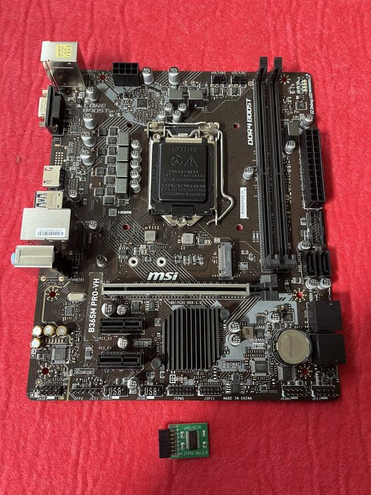 Дъно Msi B365 + TPM