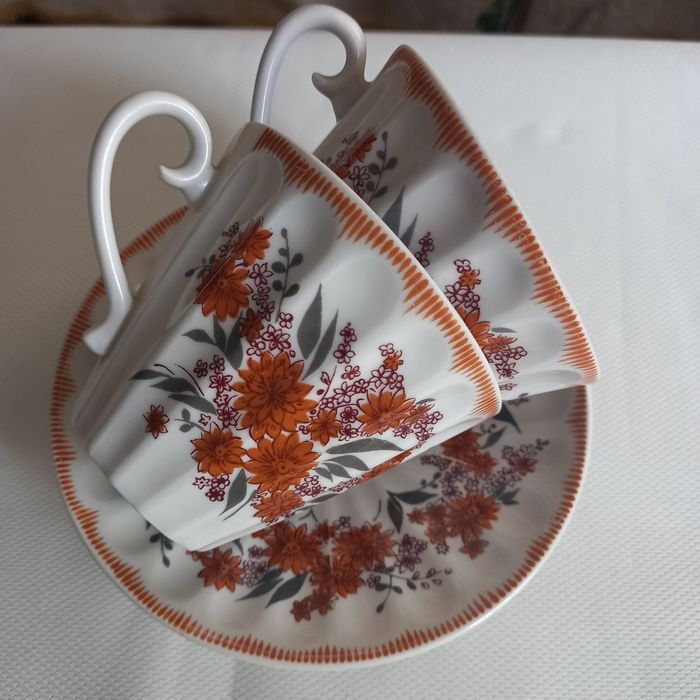 Винтажные чайные пары ЛФЗ