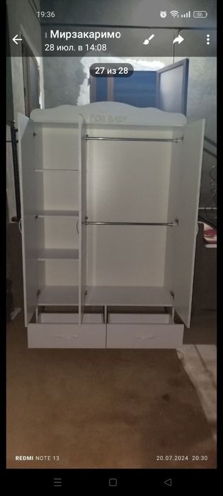 Детский шкаф новый