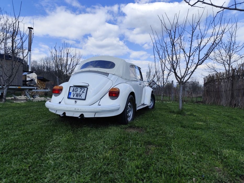Vw kafer broscuță cabrio