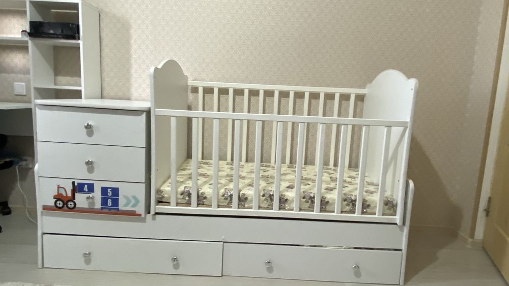 Детский манеж кровать