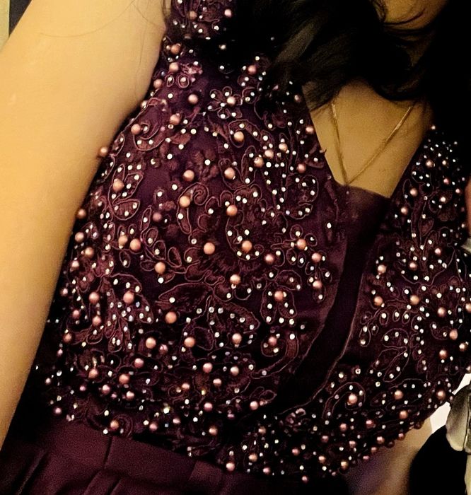 Вечернее пышное платье