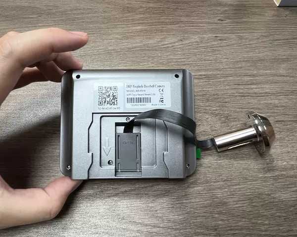 TUYA RH-PD10 5000 мАч WiFi глазок, дверной домофон 3MP HD