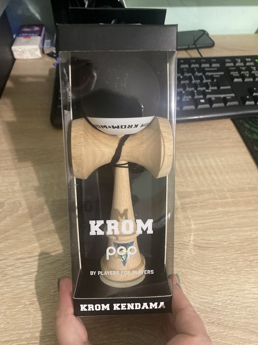Kendama krom pop