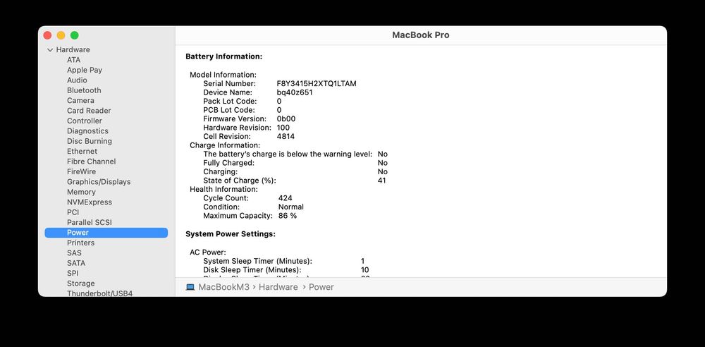 Apple MacBook Pro 14" M3 (2023) 8GB RAM / 512GB SSD - Отлично състояние + зарядно
