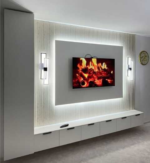 тв зона под ключ