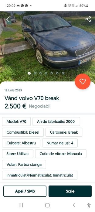 De vânzare . Urgent
