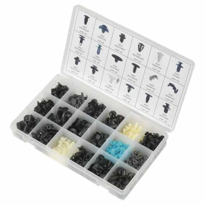 К-т щипки за Мазда, клипсове 475бр. За кори и др.