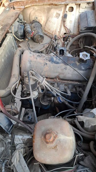 Движок коробка от ваз