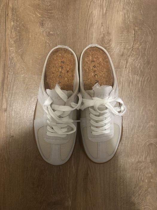 saboți noi Epica mărimea 38 din piele naturala