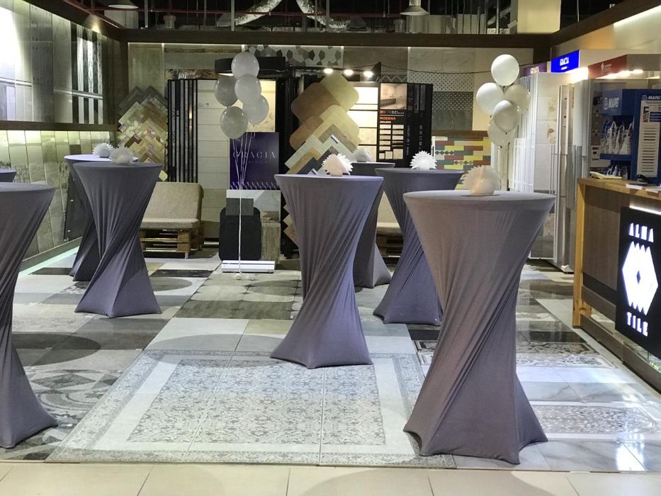 Аренда коктейльных столов