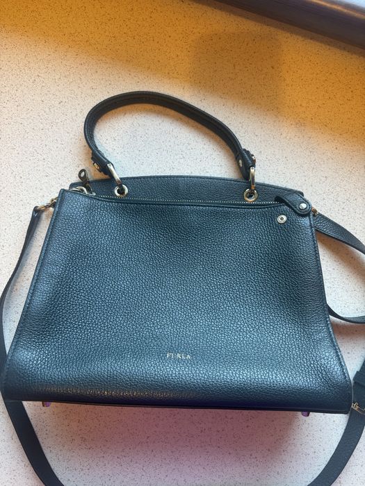 Poseta Furla crossbody din piele