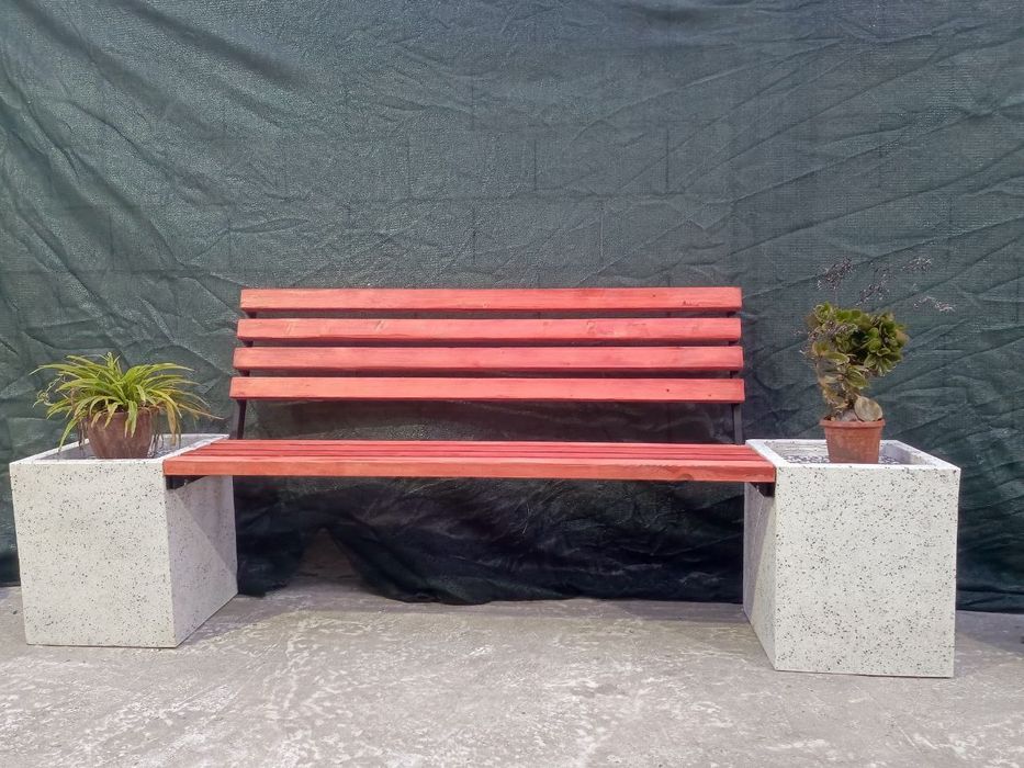 Скамейка вазон урна кашпо