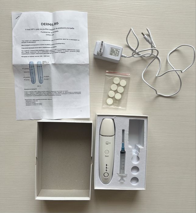 V- max HIFU  уред за дълбок лифтинг за домашна употреба