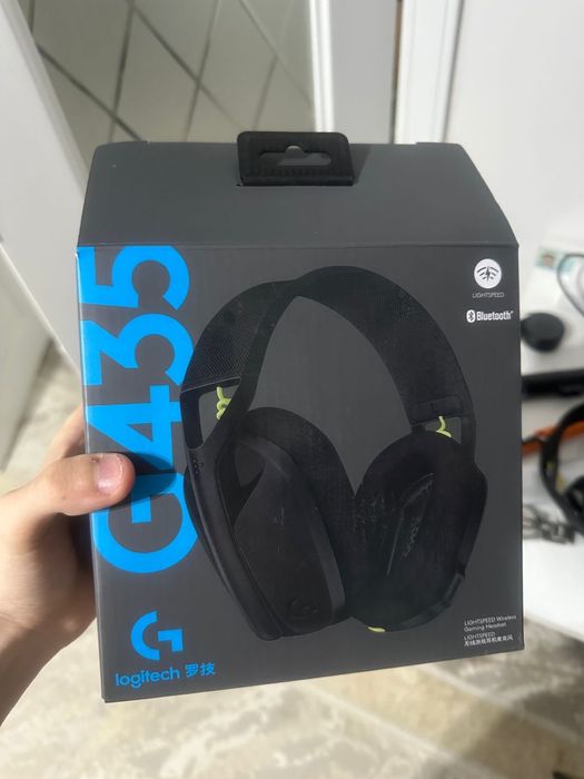 Продам наушники Logitech g435 черный
