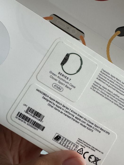 Apple Satch Series 7 Green Aluminium