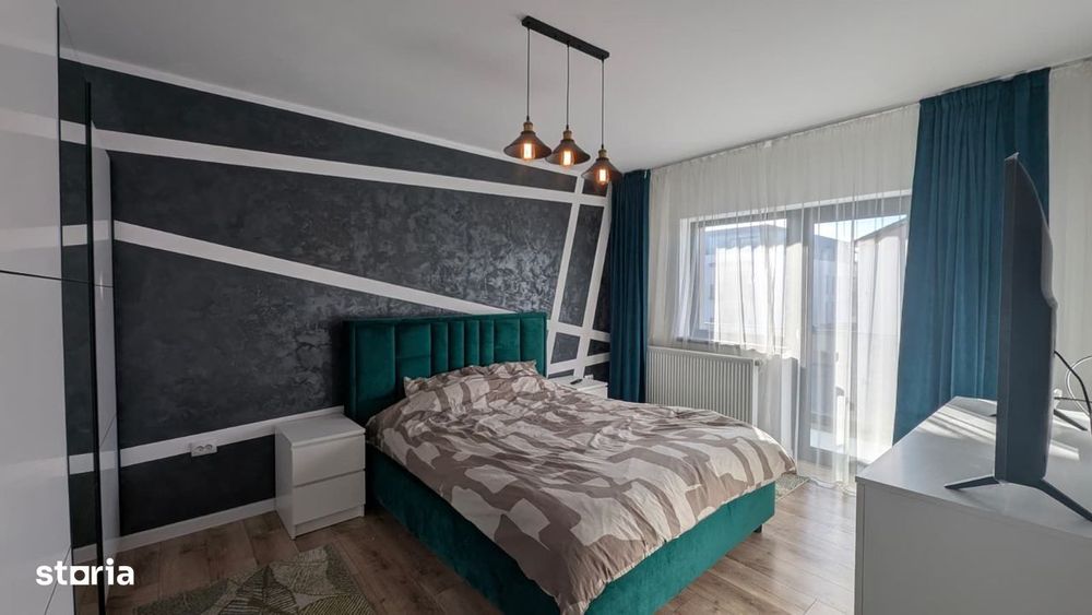 Apartament nou de 2 camere cu balcon, 52 mp , Selimbar