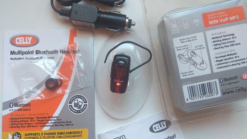 dispozitiv handsfree casca bluetooth cu încărcător auto moto taxi