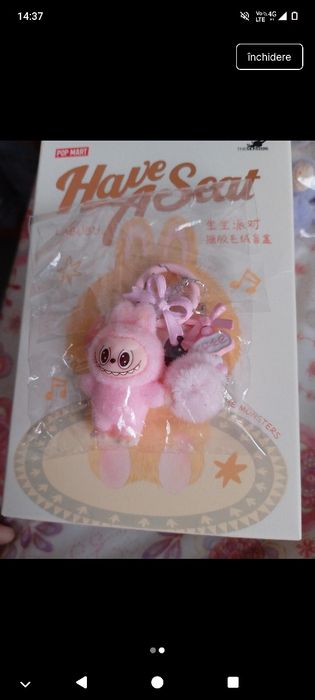 Mini breloc Labubu