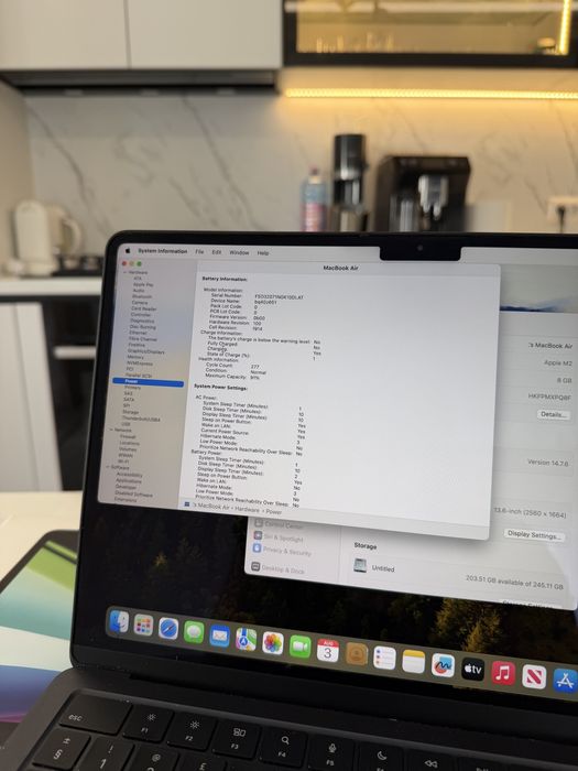 Macbook air m2 impecabil