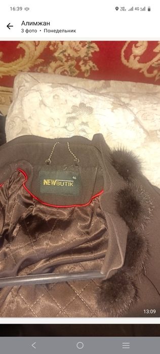 Продам пальто женское