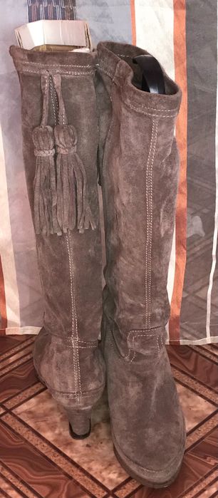 cizme piele intoarsa bonneville 38 fancurier gratis