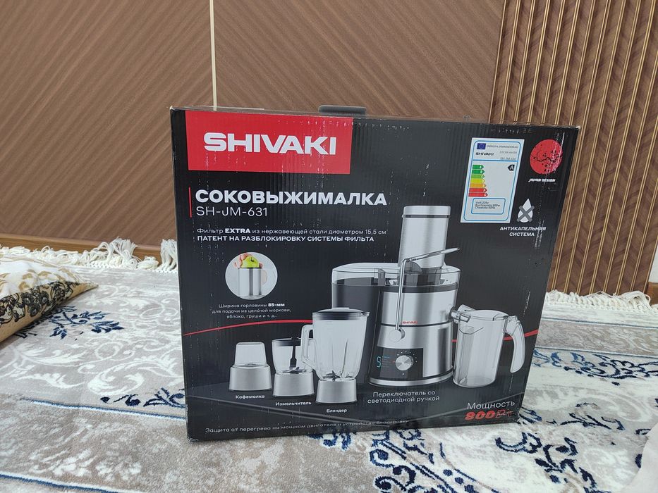 Sokovijimalka sotiladi. Yangi ishlatilmagan.