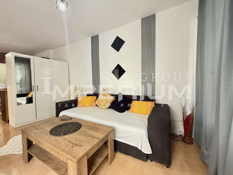 Едностаен обзаведен апартамент под наем в района на кв. Левски, гр. В