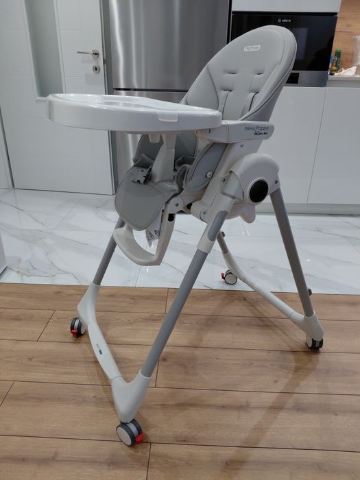 Стол за хранене Peg Perego - Prima Pappa Follow Me, Ice