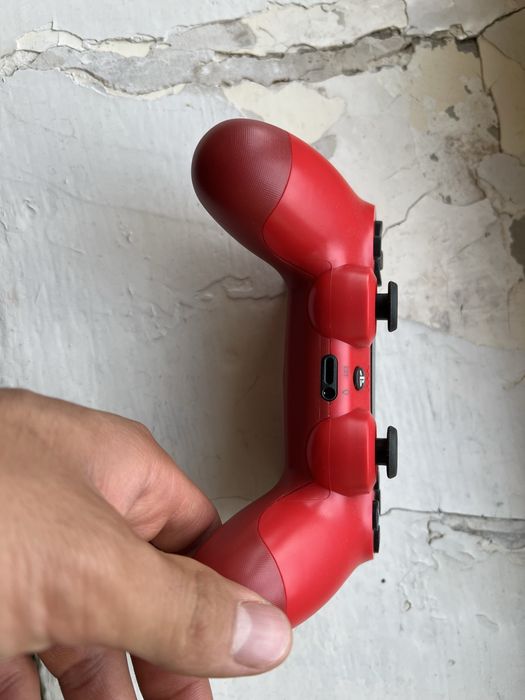 PlayStation 4 (DualShock 4) джойстик – Қызыл түсті