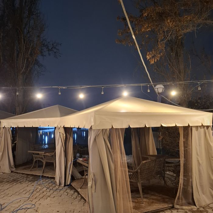 Tent va Reklama banner xizmati