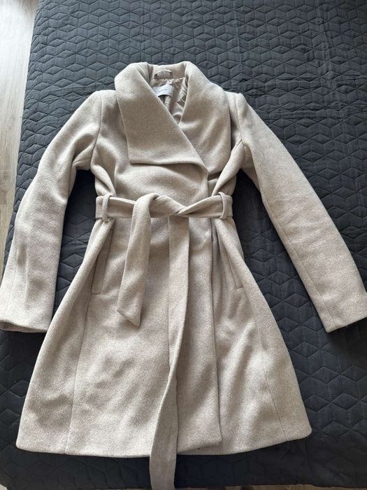 Черно дамско палто