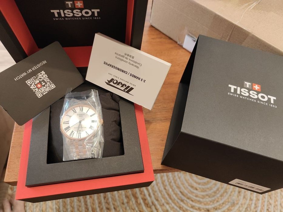 Чисто НОВ Tissot Carson Premium Powermatic 80