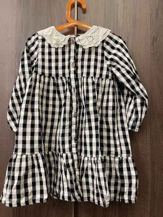 Детска Рокля Zara с голяма яка