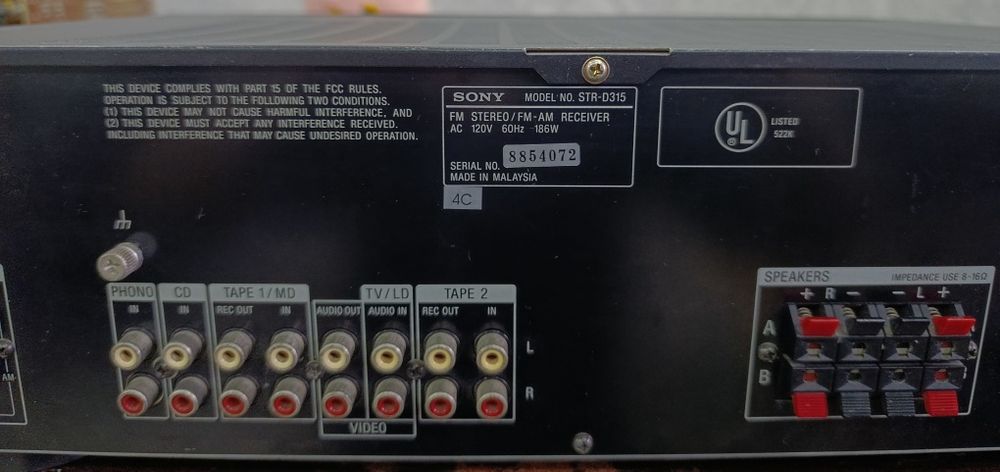 Amplifier Sony str d 315