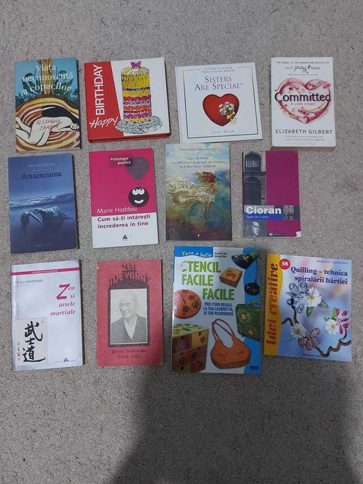 Carti dezvoltare personala/sanatate/Psihologie/Hobby