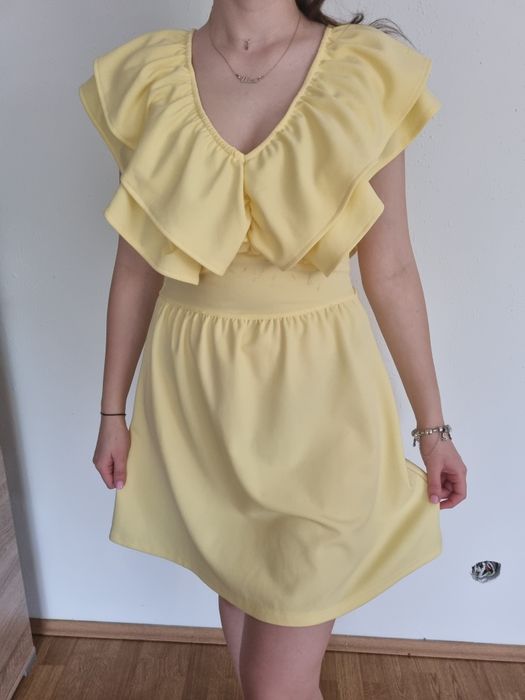 Rochie galbena de vara