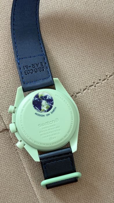 Omega x Swatch Mission to earth