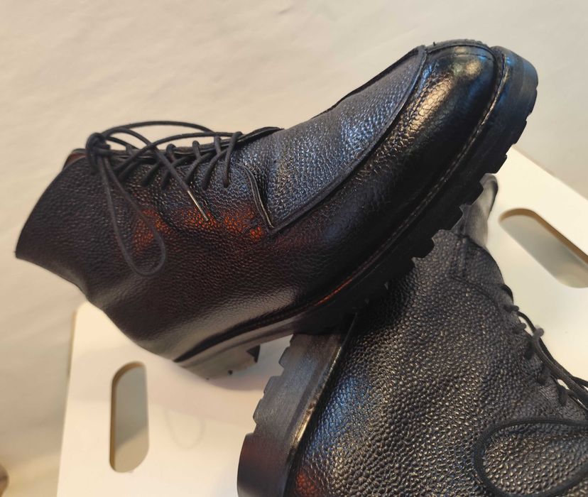 Ghete lace up 41 split toe Kalman Vibram piele naturala superioara