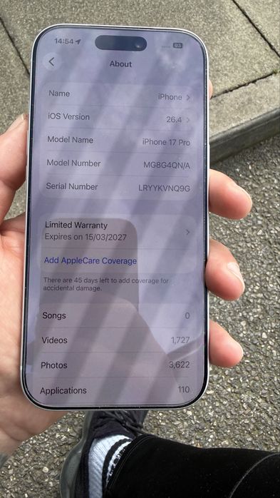 Iphone 17 pro 256 Gb nou