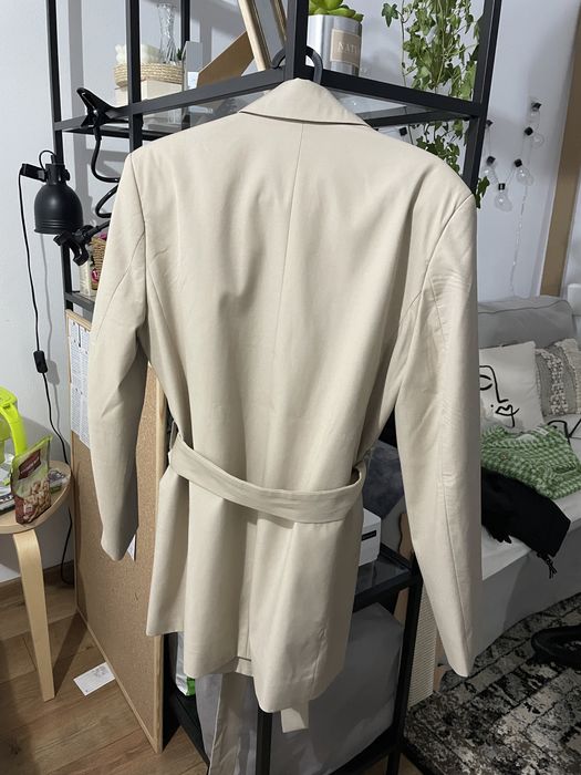 Sacou bej crem reserved oversized