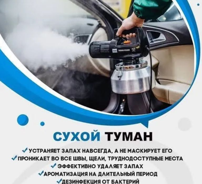 Устраняем такие стойкие запахи как:
ТАБАКА, ДЫМА, ГАРИ, ЗАПАХ ОТ ЖИВОТ