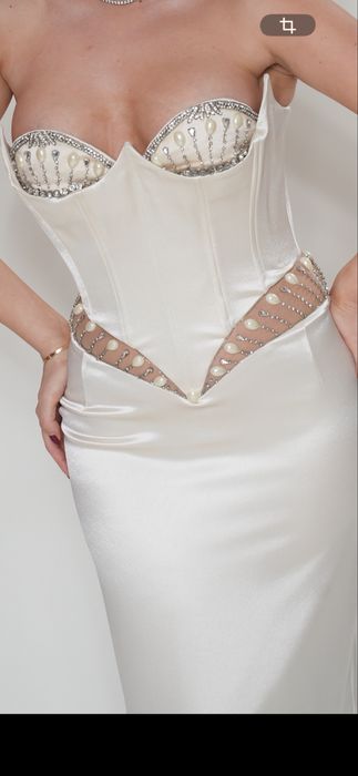 Rochie crem Cristina Savulescu Champagne